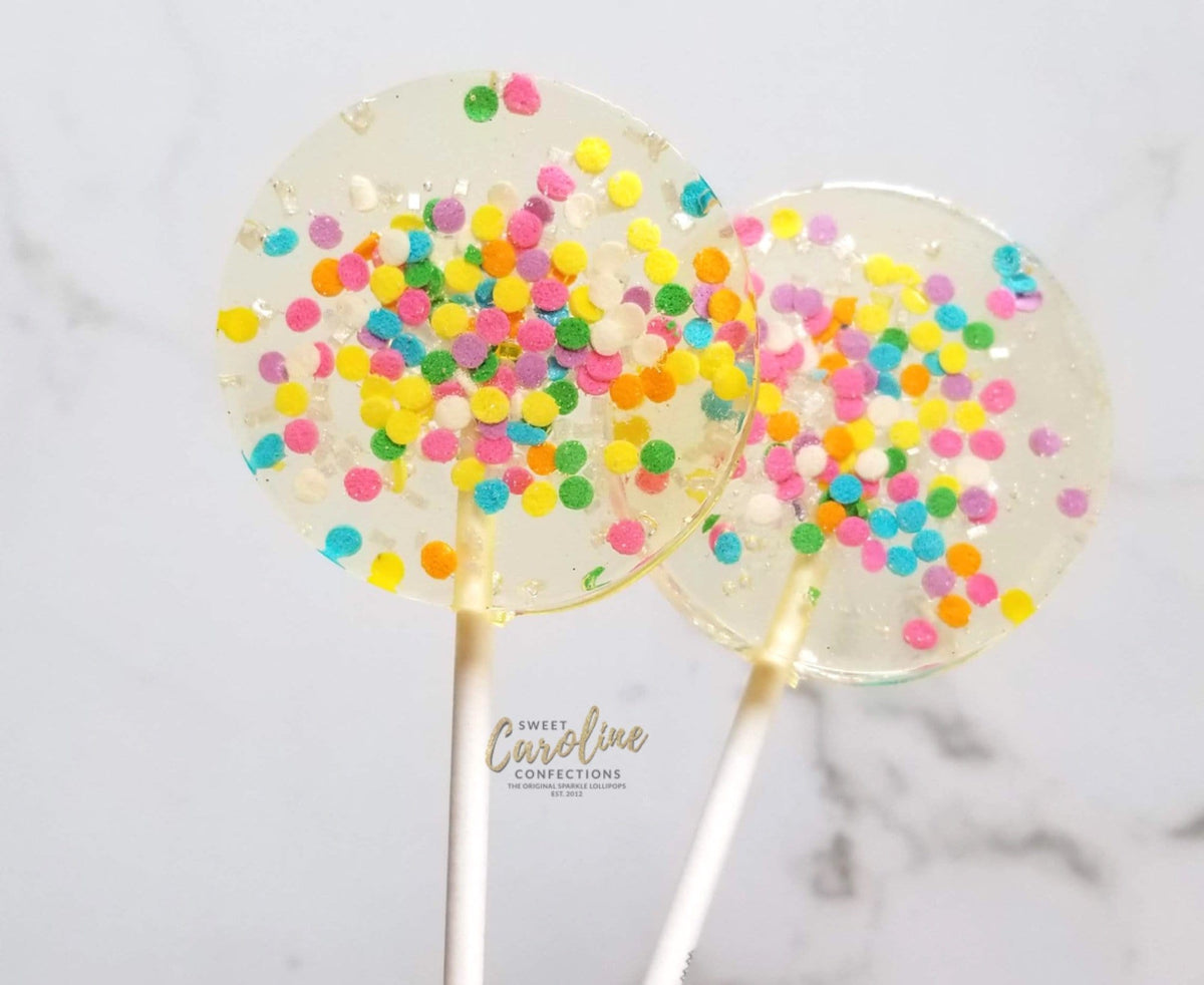 Grand parapluie glitter corail corail Lollipops