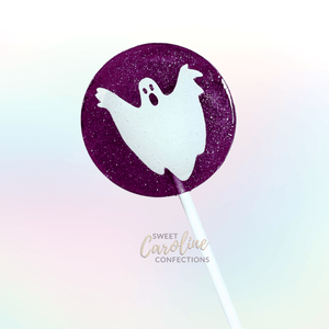 Ghost Lollipops - Cotton Candy Flavor - Set of 6