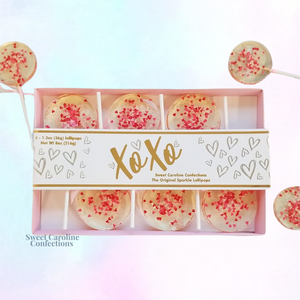 00400 VALENTINES DAY BOX WITH MINI HEARTS MIX