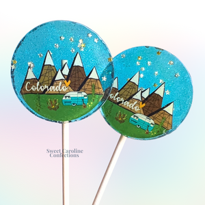 00508 COLORADO MOUNTAINS - Sweet Caroline Confections | The Original Sparkle Lollipops