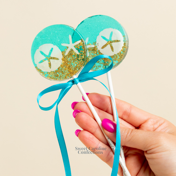 00537 UNDER THE SEA - Sweet Caroline Confections | The Original Sparkle Lollipops