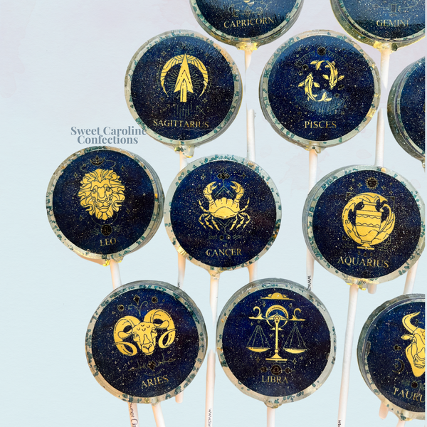 00553 HOROSCOPE COLLECTION - Sweet Caroline Confections | The Original Sparkle Lollipops