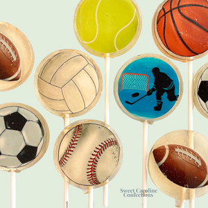 00512 SPORT COLLECTION - Sweet Caroline Confections | The Original Sparkle Lollipops