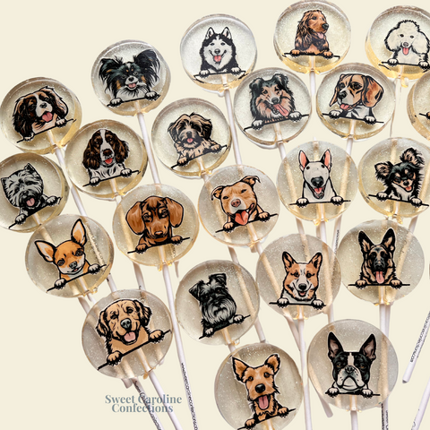 00567 DOG COLLECTION - Sweet Caroline Confections | The Original Sparkle Lollipops