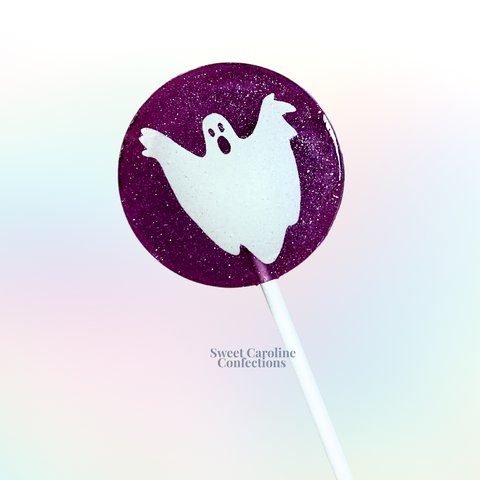 00412 GHOST - Sweet Caroline Confections | The Original Sparkle Lollipops