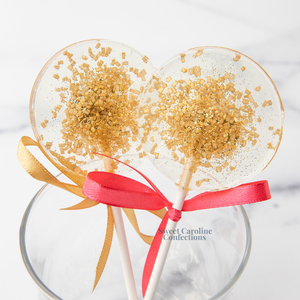 00353 GOLD - Sweet Caroline Confections | The Original Sparkle Lollipops