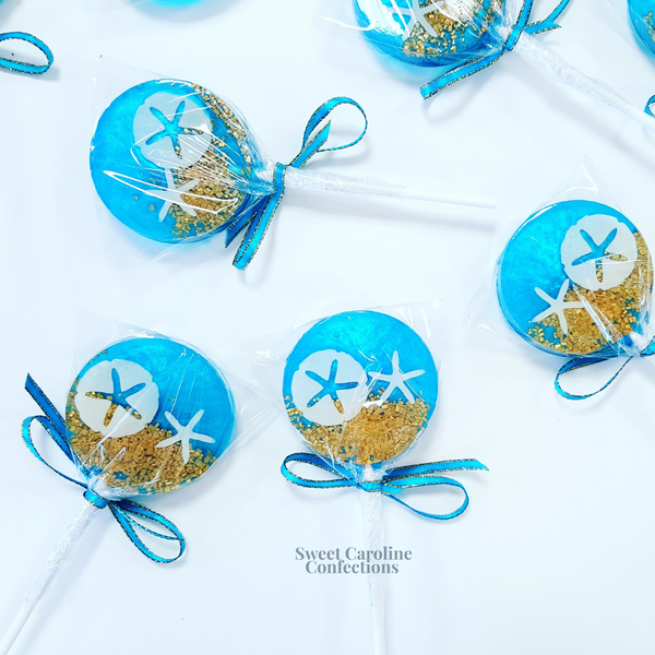 00537 UNDER THE SEA - Sweet Caroline Confections | The Original Sparkle Lollipops