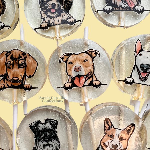 00567 DOG COLLECTION - Sweet Caroline Confections | The Original Sparkle Lollipops