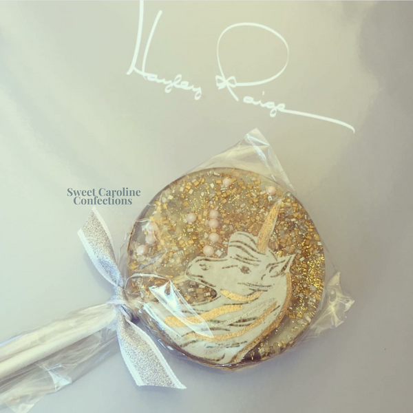 00489 UNICORN - Sweet Caroline Confections | The Original Sparkle Lollipops
