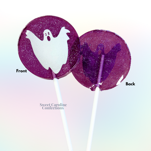 00412 GHOST - Sweet Caroline Confections | The Original Sparkle Lollipops