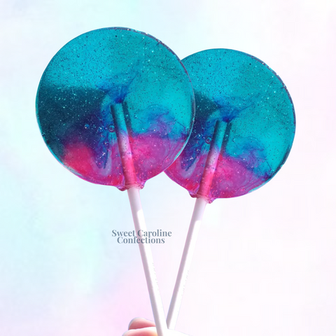 00342 MIAMI WATERCOLOR - Sweet Caroline Confections | The Original Sparkle Lollipops
