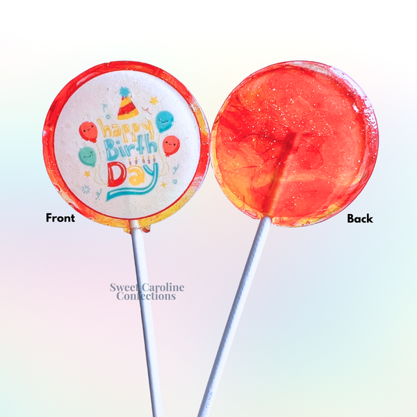 00584 LETS PARTY - Sweet Caroline Confections | The Original Sparkle Lollipops