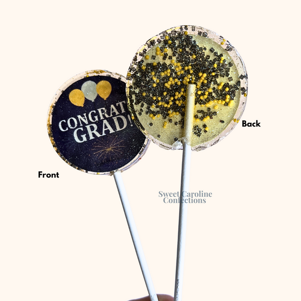 00530 CONGRATS GRAD - Sweet Caroline Confections | The Original Sparkle Lollipops
