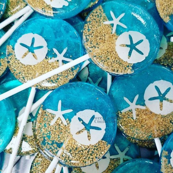 00537 UNDER THE SEA - Sweet Caroline Confections | The Original Sparkle Lollipops