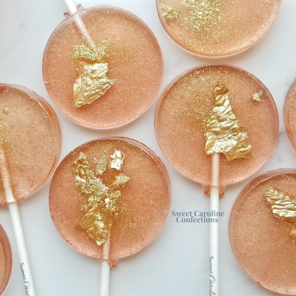 00305 ROSÉ WINE - Sweet Caroline Confections | The Original Sparkle Lollipops