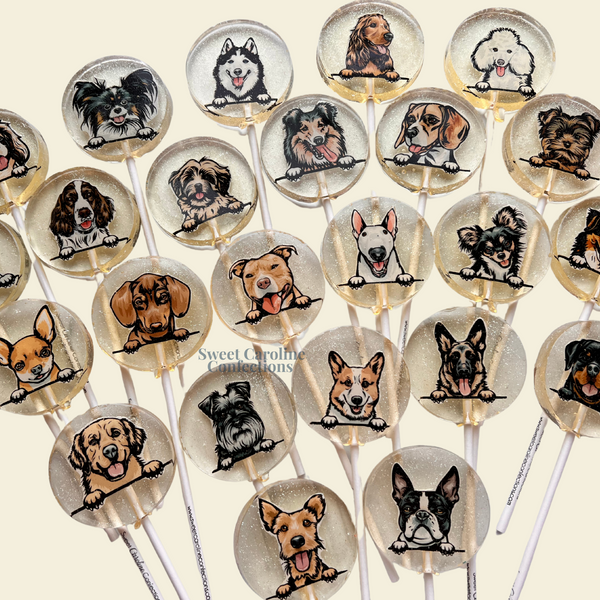 00567 DOG COLLECTION - Sweet Caroline Confections | The Original Sparkle Lollipops