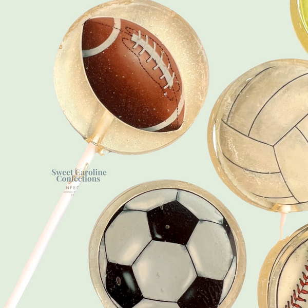 00512 SPORT COLLECTION - Sweet Caroline Confections | The Original Sparkle Lollipops