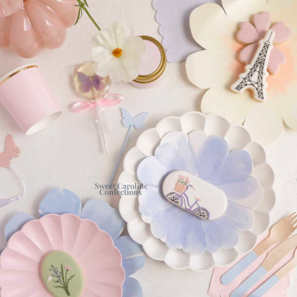00310 PINK AND PURPLE BUTTERFLY - Sweet Caroline Confections | The Original Sparkle Lollipops