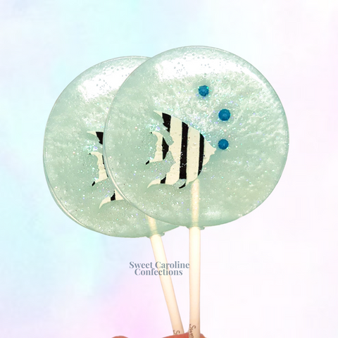 00539 FISH WITH BUBBLES - Sweet Caroline Confections | The Original Sparkle Lollipops