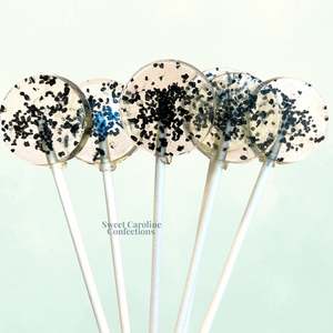 00503 BLACK HAWAIIAN SEA SALT - Sweet Caroline Confections | The Original Sparkle Lollipops