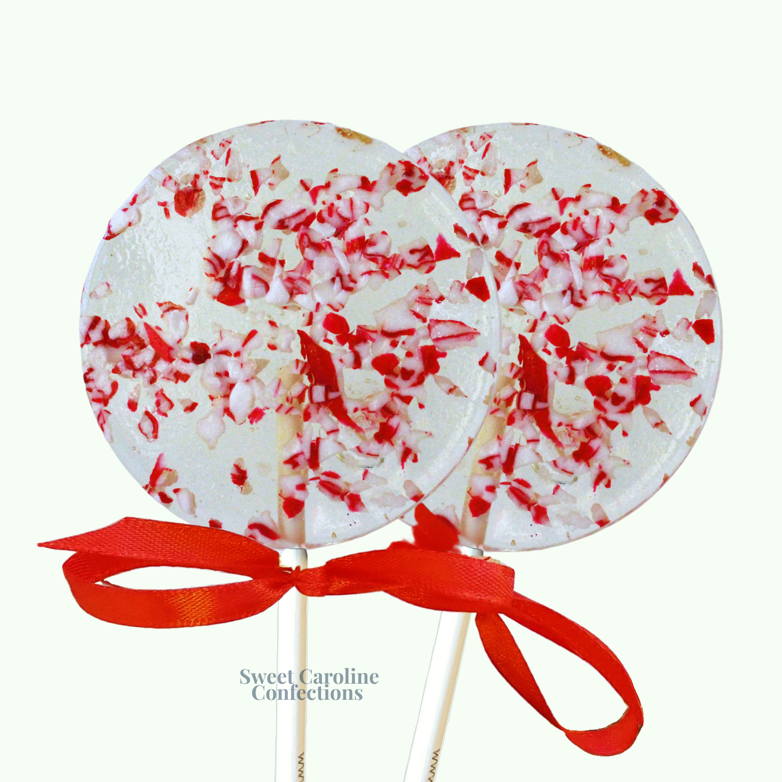 00321 Christmas Lollipops, Blue and Red Favors