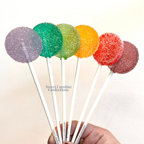 00497 SOUR - Sweet Caroline Confections | The Original Sparkle Lollipops