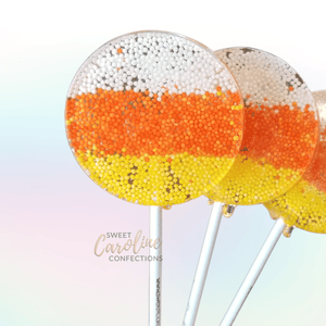 Candy Corn Lollipops - Candy Corn Flavor - Set of 6