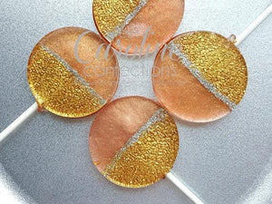 Metallic Lollipops - Set of 6 - Sweet Caroline Confections | The Original Sparkle Lollipops