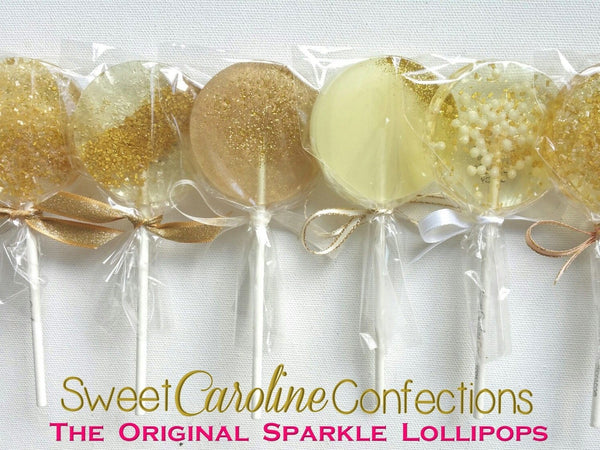 Nude Toned Lollipop Collection - Set of 25 - Sweet Caroline Confections | The Original Sparkle Lollipops