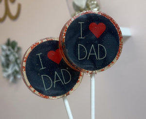 Father's Day Lollipops - Set of 6