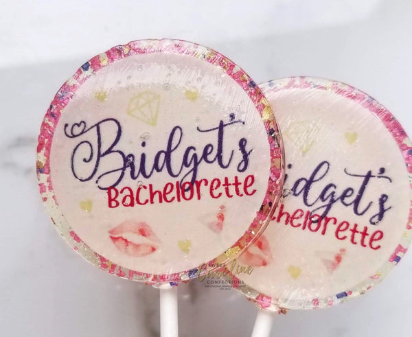 Girls' Night Out Bachelorette Lollipops - Set of 6 - Sweet Caroline Confections | The Original Sparkle Lollipops
