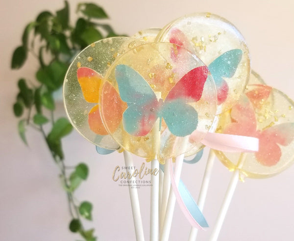 Butterfly Lollipops -Set of 6