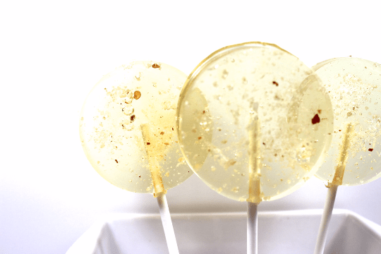 Spicy Sea Salt Lollipops - Set of 6 - Sweet Caroline Confections | The Original Sparkle Lollipops